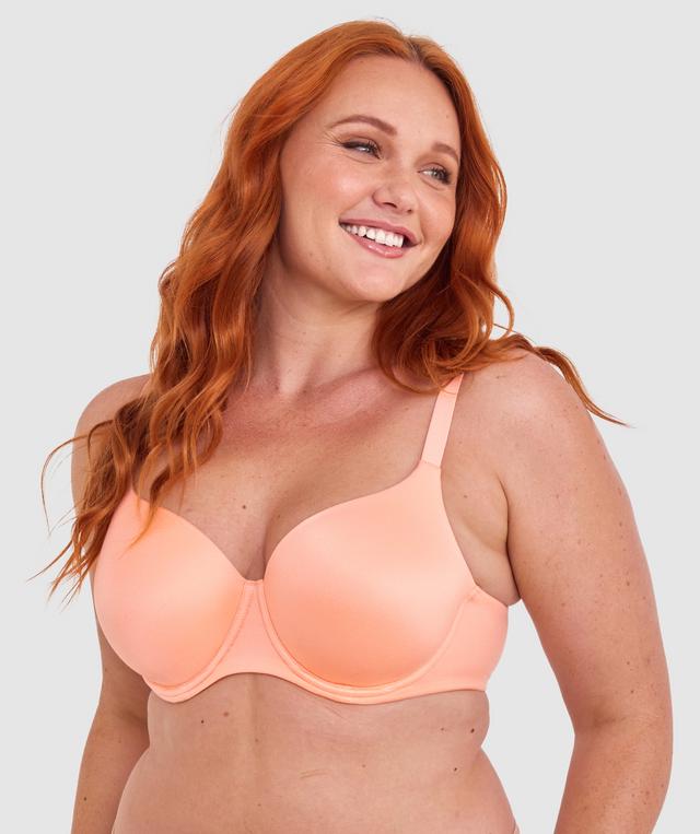 Body Bliss Full Cup Bra - Light Coral
