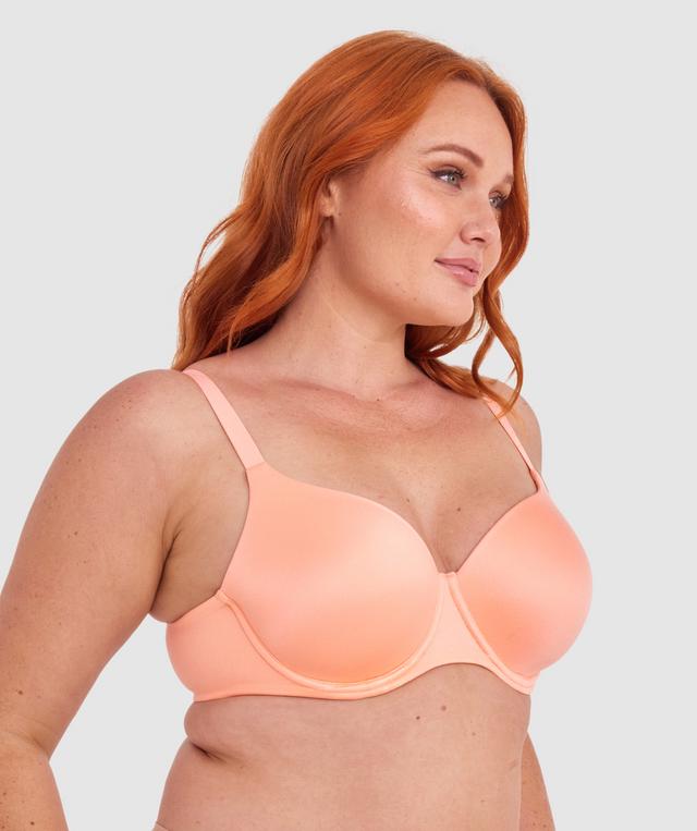Body Bliss Full Cup Bra - Light Coral
