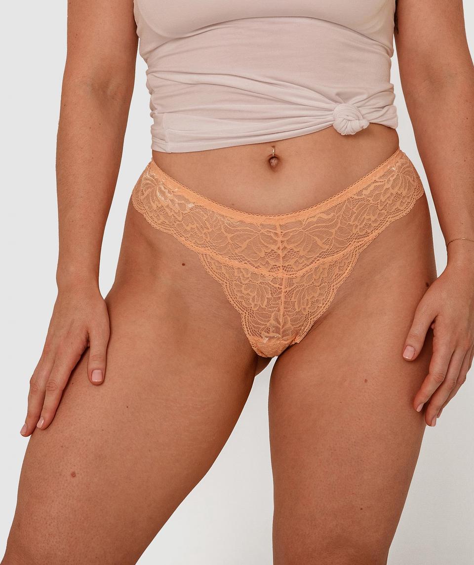 Romance V String - Light Orange