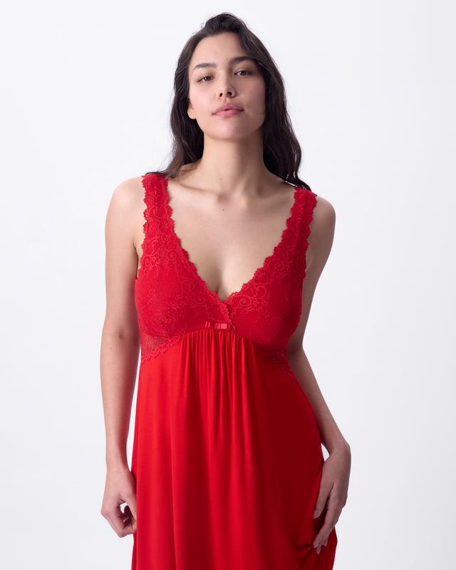 Kaede Slip - Red
