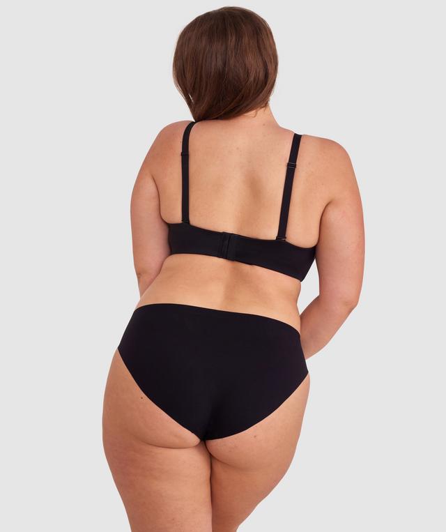 Body Bliss Full Cup Strapless Bra - Black