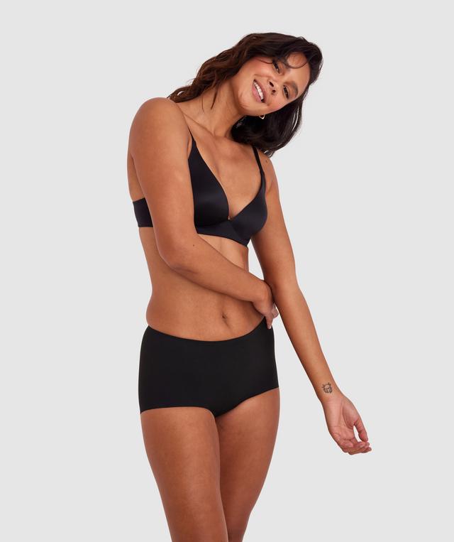 Microfibre Full Brief - Black
