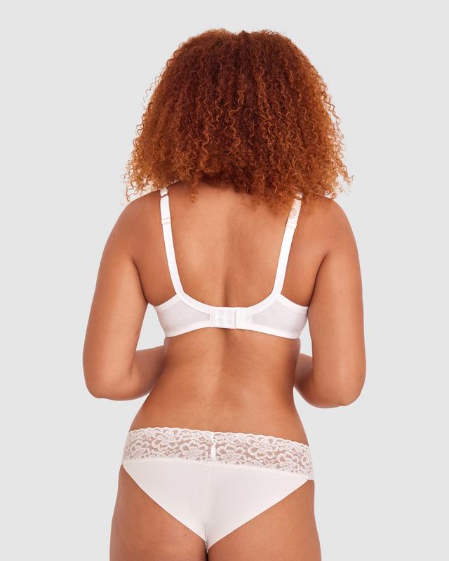 Pure Body Full Cup Bra - White