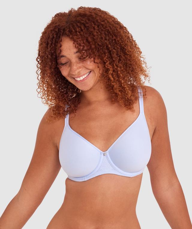 Pure Body Full Cup Bra - Pale Blue