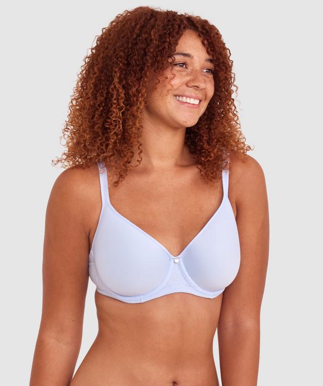 Pure Body Full Cup Bra - Pale Blue