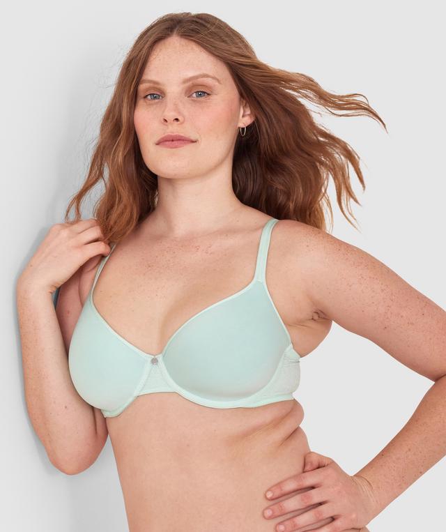 Pure Body Full Cup Bra-Light Green