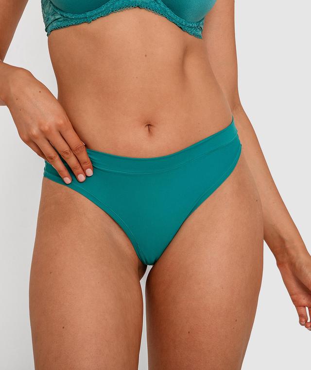 Body Bliss V String - Teal