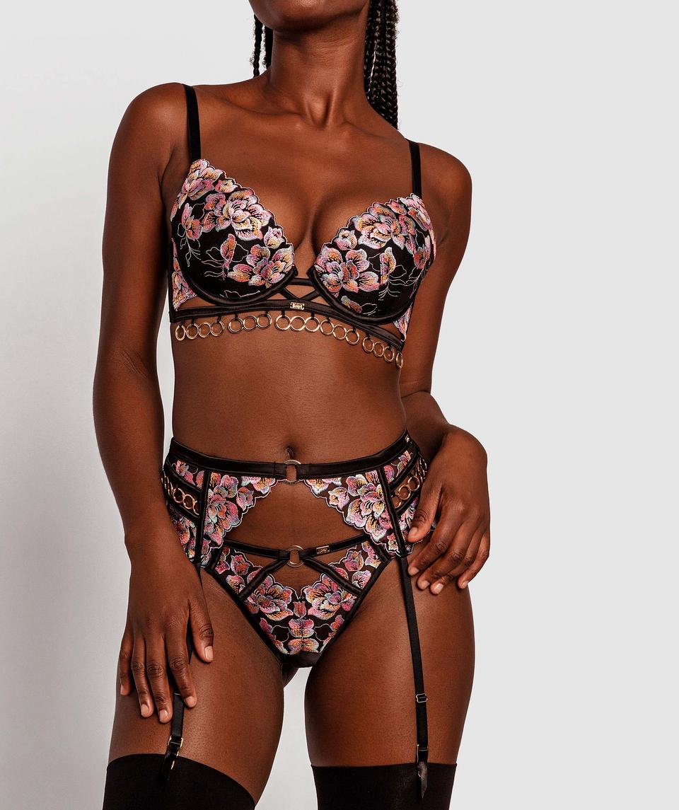 Vamp Treat Me Like Fire Suspender - Multi Colour