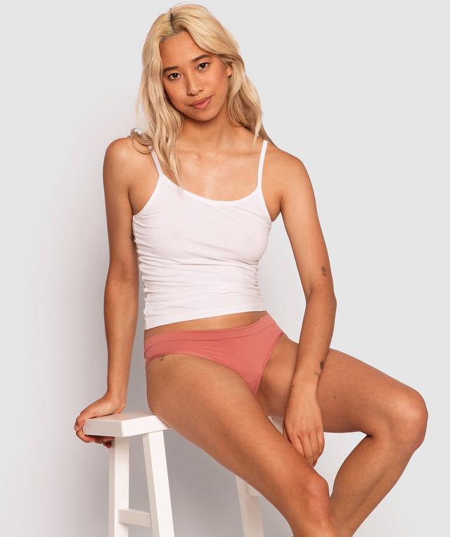 Body Bliss Brazilian Knicker - Rust