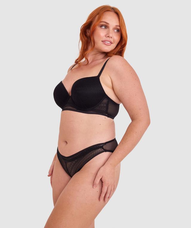 Alby Brazilian Knicker - Black