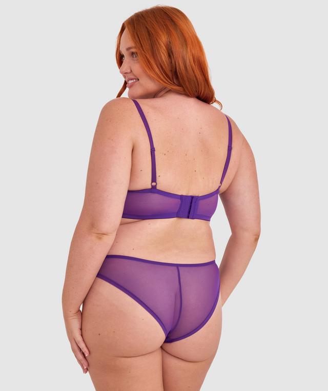 Alby Brazilian Knicker - Purple