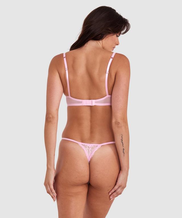 Bethany Push Up Bra - Dusty Pink
