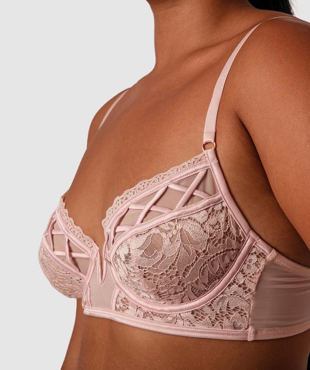 Emma Underwire Bra - Light Pink