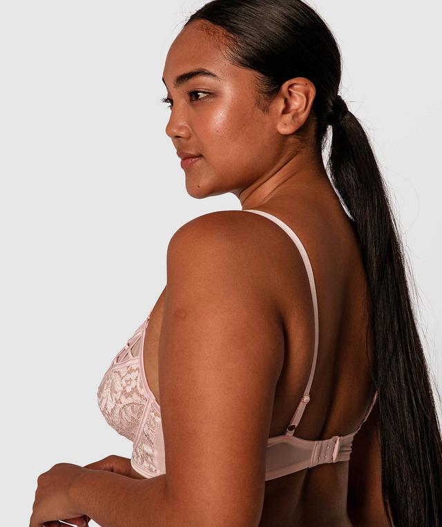 Emma Underwire Bra - Light Pink