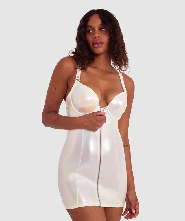 Night Games Sugar Rush Push Up Slip - Iridescent
