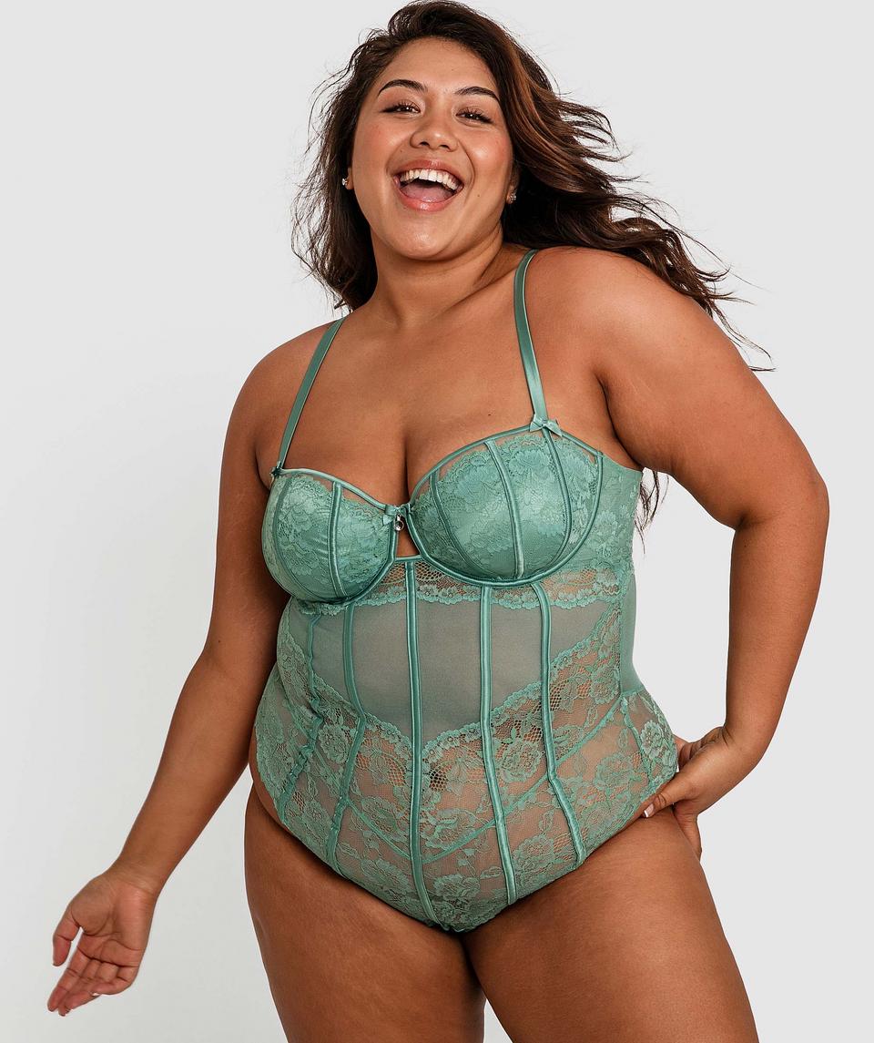 Bethany Bodysuit - Green