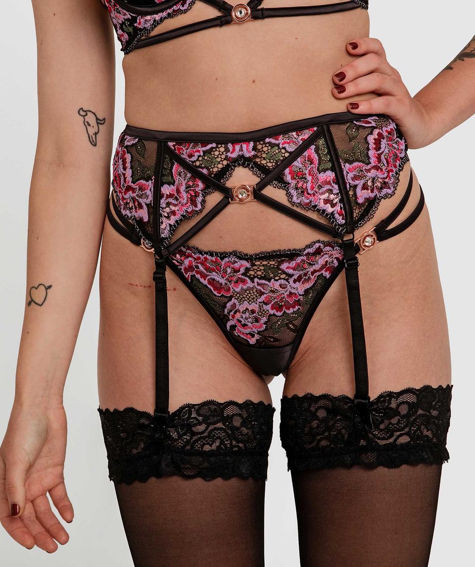 Mandy Suspender - Black