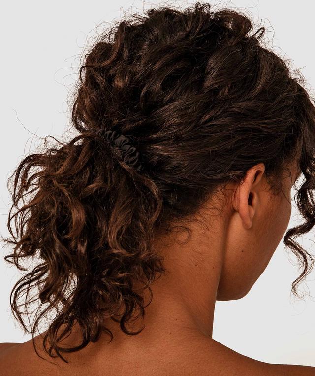 Thin Scrunchie - Black