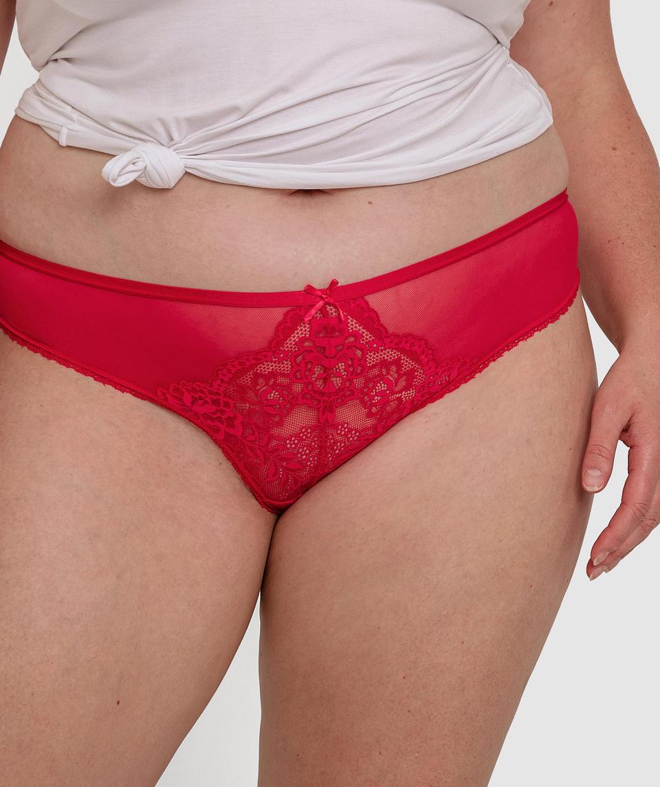 Suzie Brazilian Knicker - Red