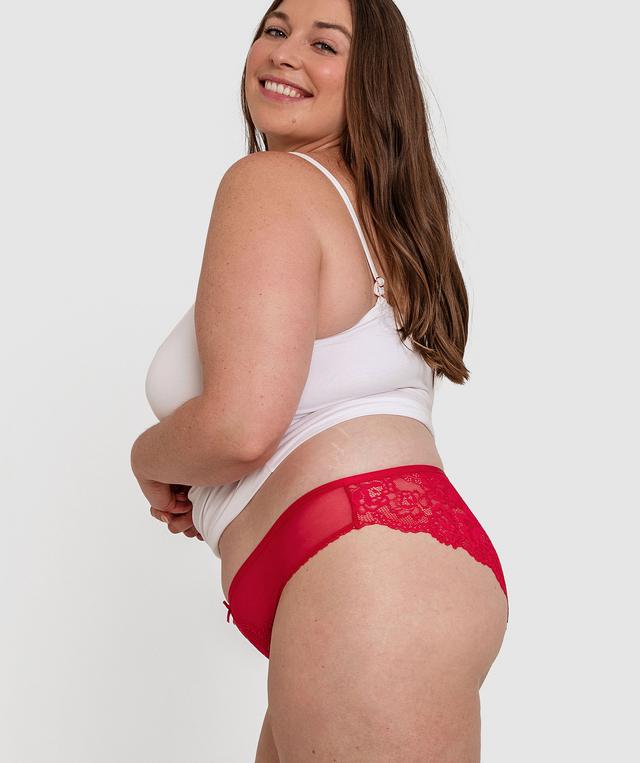 Suzie Brazilian Knicker - Red