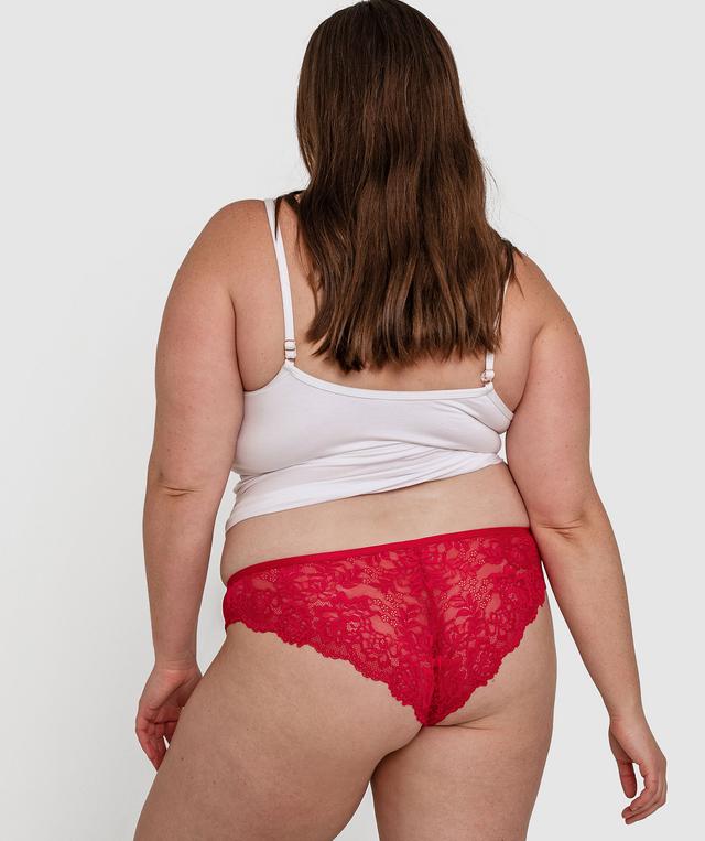 Suzie Brazilian Knicker - Red