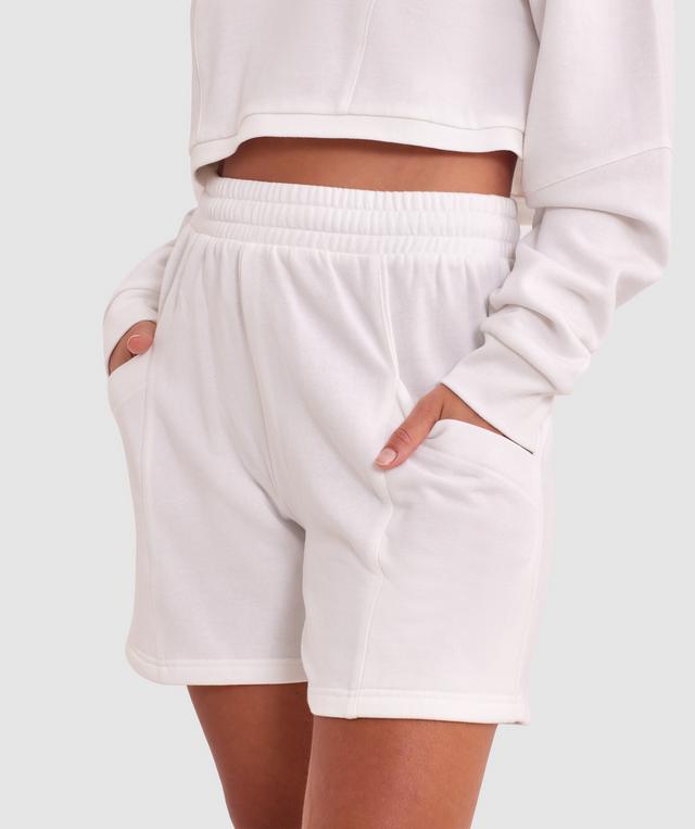 Unwnd Cargo Short - White