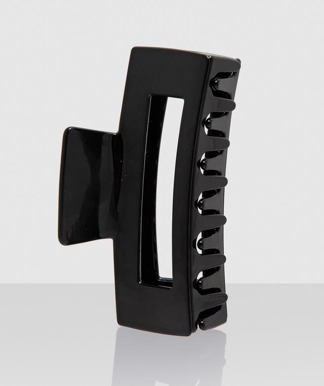 Acrylic Hair Clip - Black