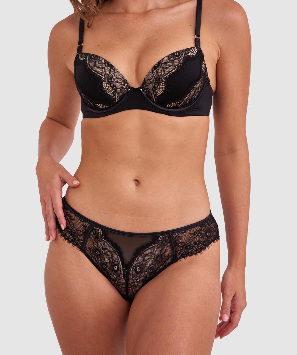 Revolve Brazilian Knicker - Black