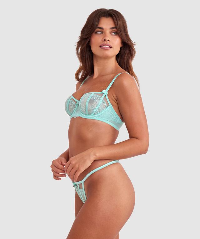 Bryanna Underwire Bra - Light Green