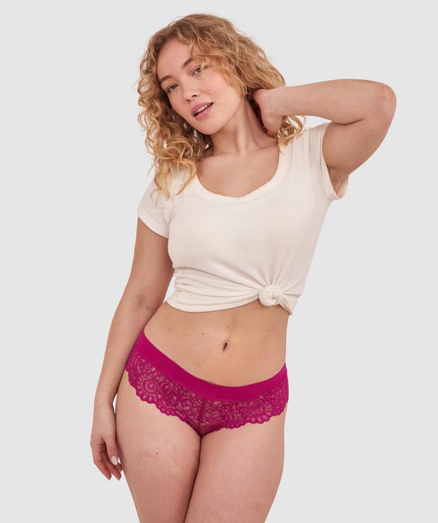 Audrey Brazilian Knicker - Magenta