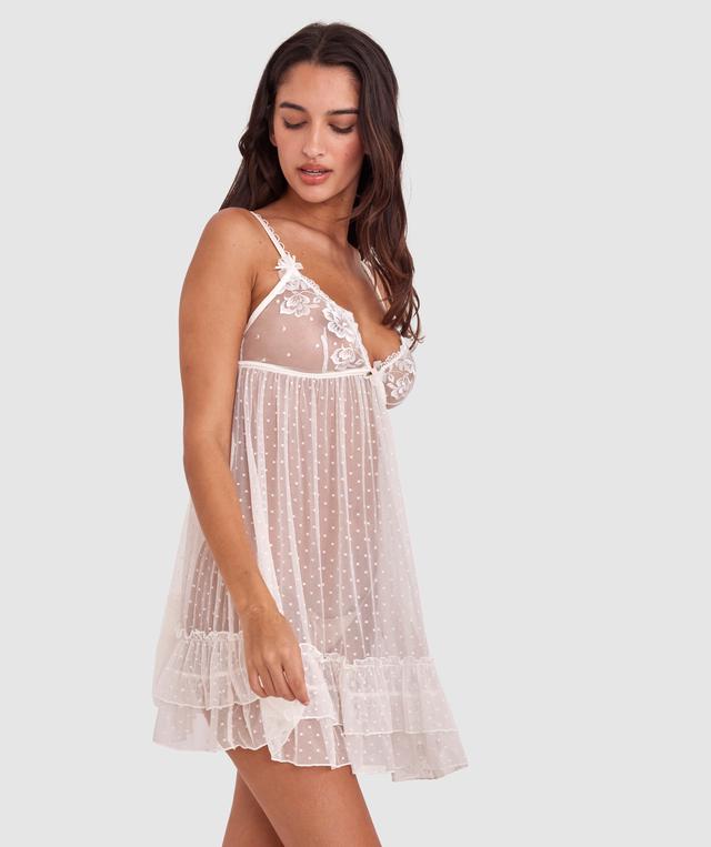 Enchanted Blooms Of Lisse Babydoll - Ivory