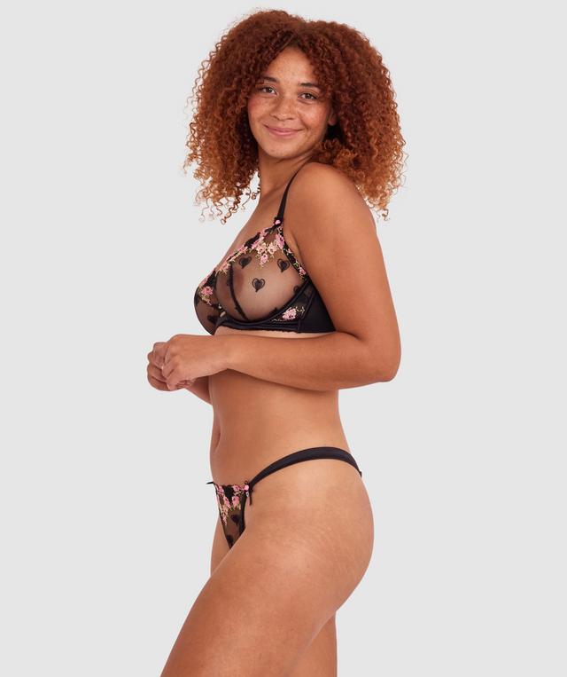 Enchanted Lovestruck String - Black