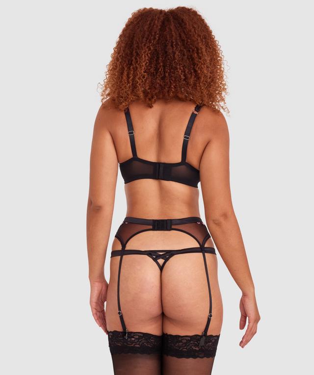 Enchanted Lovestruck Suspender - Black