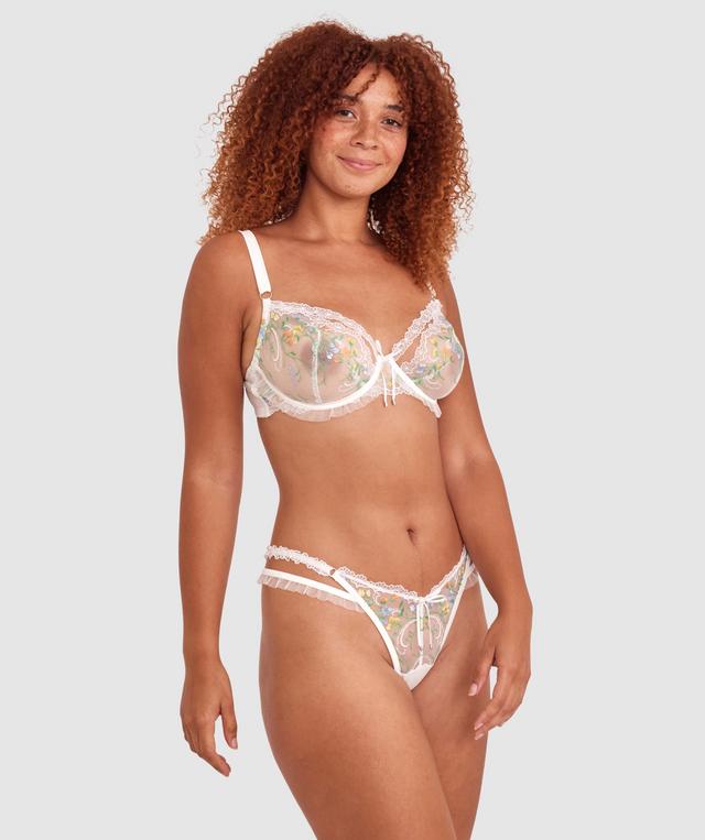 Enchanted Moonlight In Vermont String - Ivory/Multicolour