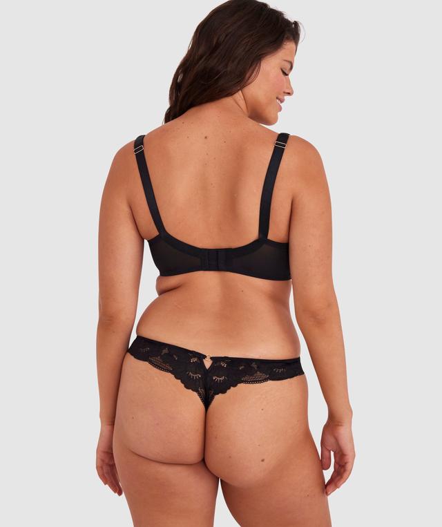 Annalise Full Coverage Bra - Black