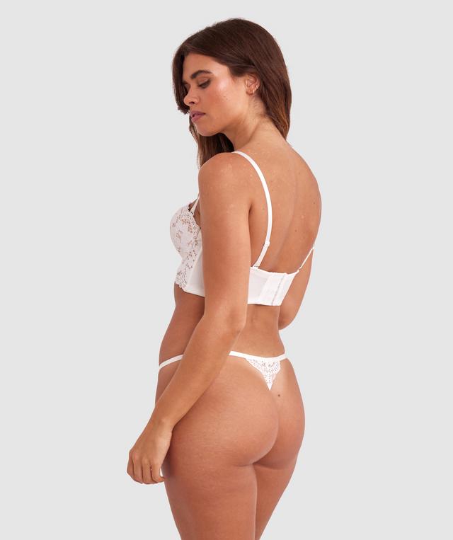 Aurelia Strapless Push Up Bra - Ivory