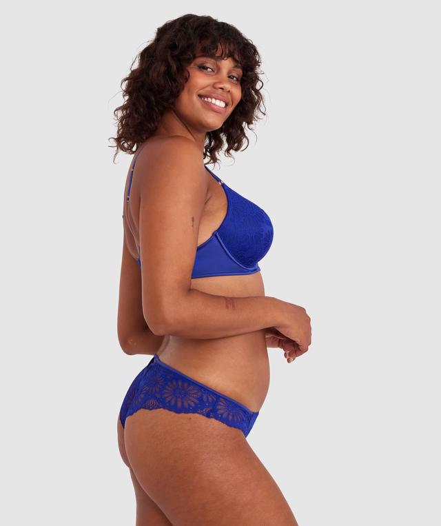 Floriane Brazilian Knicker - Navy