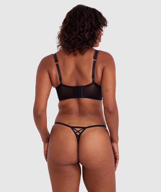 Enchanted Senorita Underwire Bra - Black