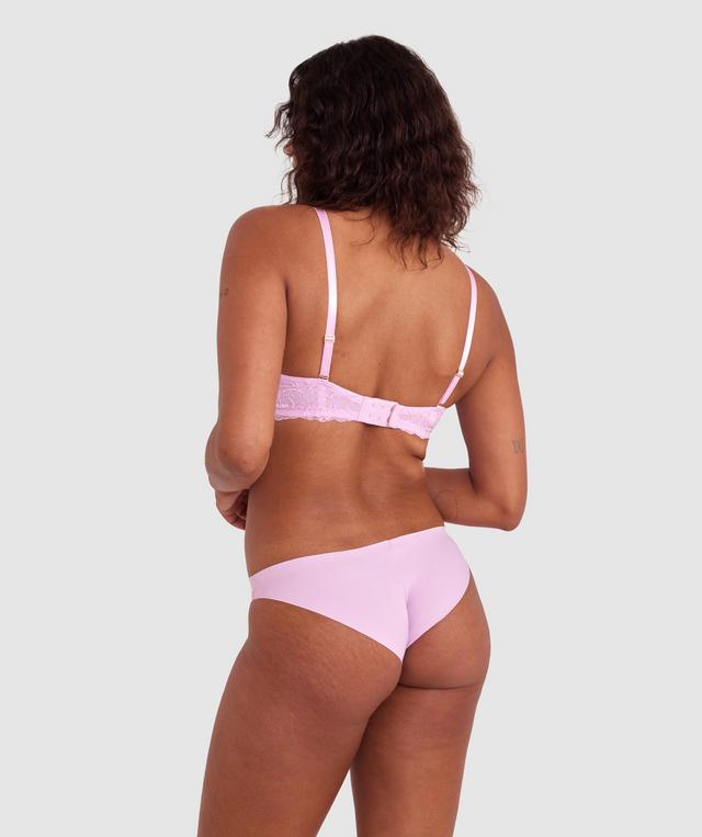 Luxe Lace Underwire Bra - Pink