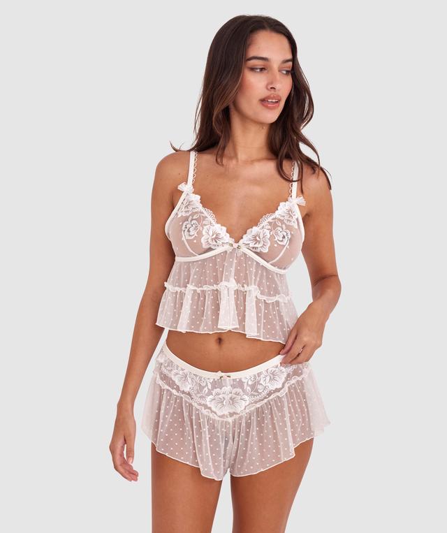 Enchanted Blooms Of Lisse Cami - Ivory