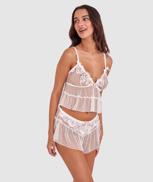 Enchanted Blooms Of Lisse Cami - Ivory