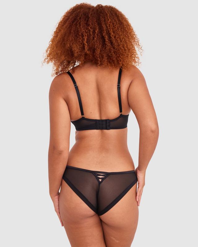 Vamp Regal Brazilian Knicker - Black
