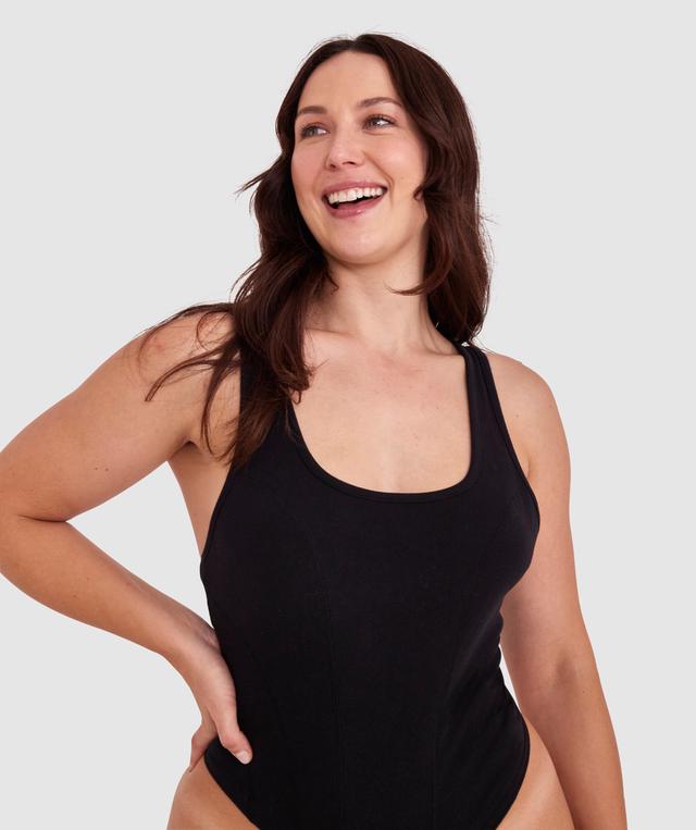 Time Out Bodysuit - Black