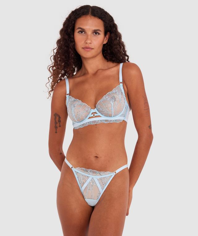 Enchanted Fonda Underwire Bra - Light Blue