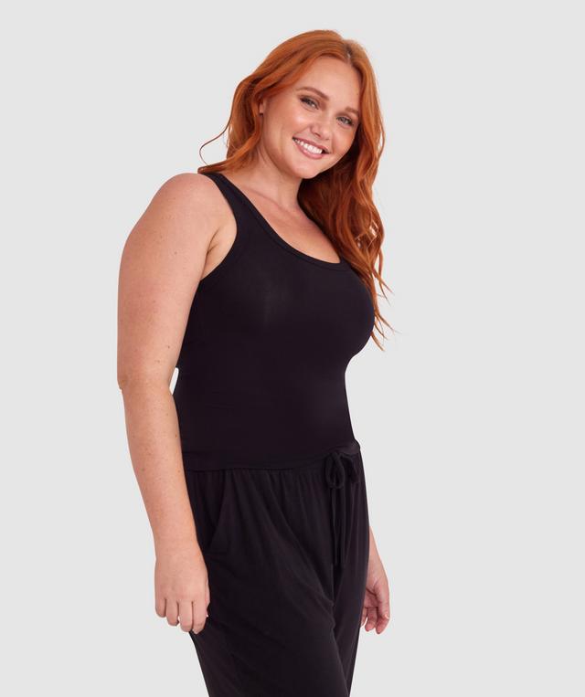 Body Bliss Lounge Sleeveless - Black