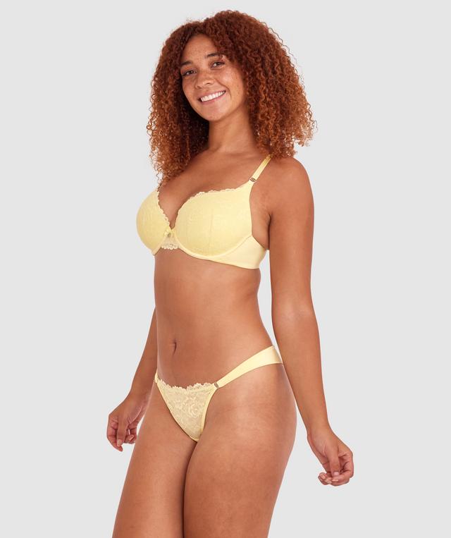 Bethany Essentials Contour Bra - Light Yellow