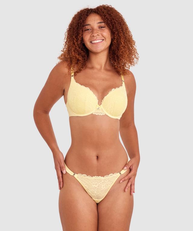 Bethany Essentials Contour Bra - Light Yellow