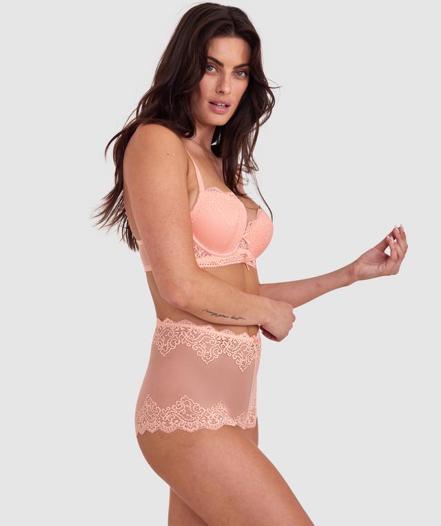 Arabella Shortie - Light Coral
