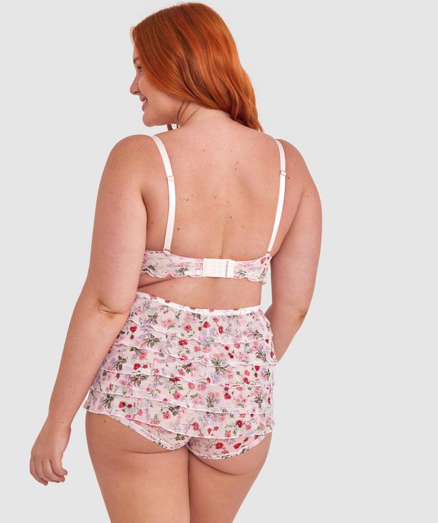 Mia Bloomer - Ivory Floral Print