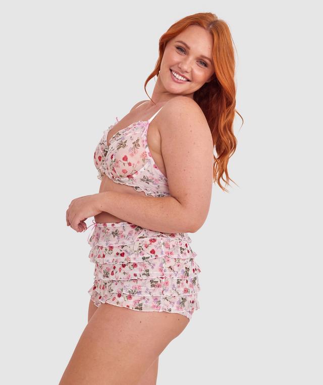 Mia Bloomer - Ivory Floral Print